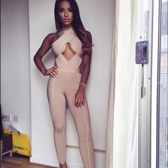 ❤️ DASH House of CB Thick Bandage Bodysuit Bebe - Picture 3 of 8